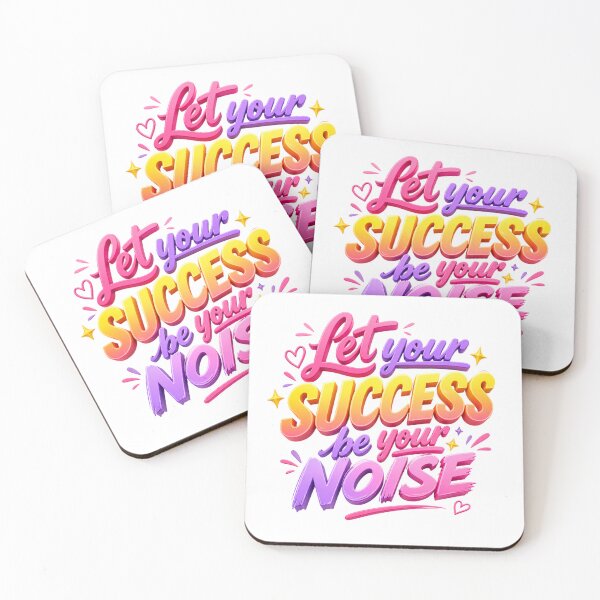 Item preview, Let Your Success Be Your Noise designed and sold by Newthingzy.