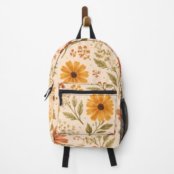 Item preview, Autumn Floral Pattern Warm Botanical Fall Aesthetic designed and sold by PunchDrop.