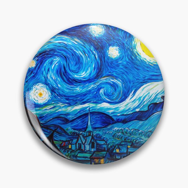 Item preview, Starry Night Gifts - Vincent Van Gogh Classic Masterpiece Painting Gift Ideas for Art Lovers of Fine Classical Artwork from Artist of Sternennacht designed and sold by merkraht.