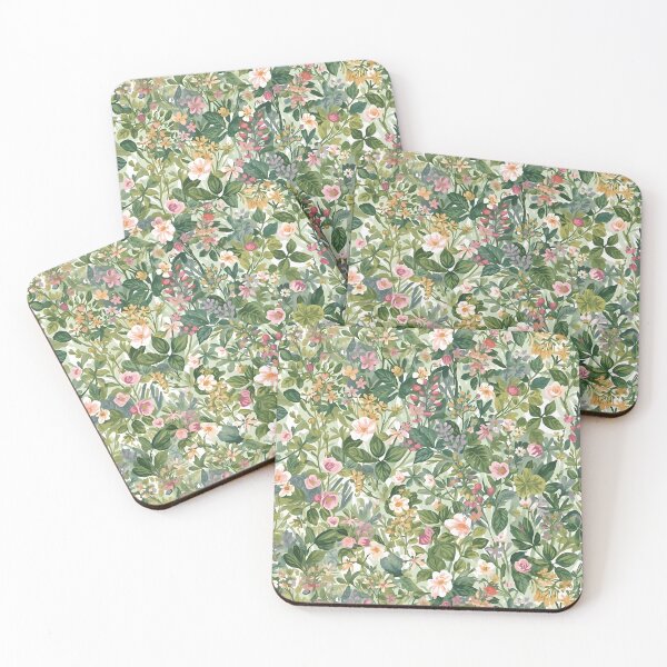 Artikelvorschau, Feld mit rosa Blumen entworfen und verkauft von uunaa.