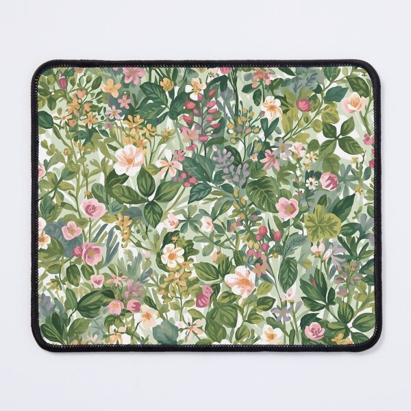 Artikelvorschau, Feld mit rosa Blumen entworfen und verkauft von uunaa.