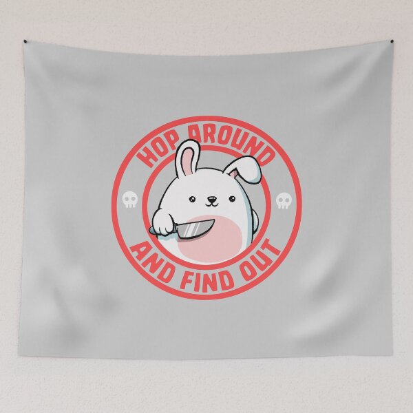 Item preview, Hop Around And Find Out Bunny by Tobe Fonseca designed and sold by Tobe Fonseca®.