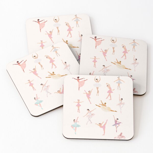 Item preview, ​Elegant Ballerina Pattern Illustration  designed and sold by HBBS DESIGNS.