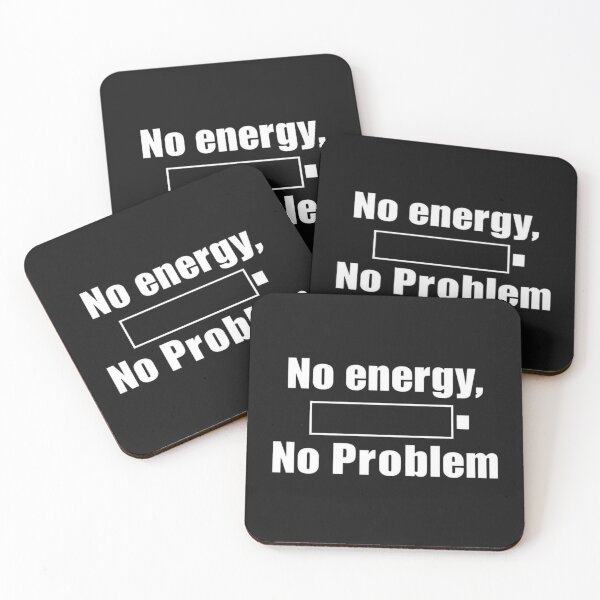 Item preview, No Energy No Problem Funny Introvert Quote Tee designed and sold by artlife4.