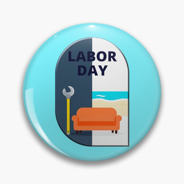 Item preview, Labor Day Minimal Worker Relax Design designed and sold by Topoartispp.