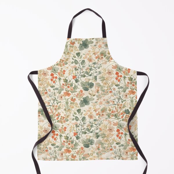Item preview, Field of orange flowers designed and sold by uunaa.