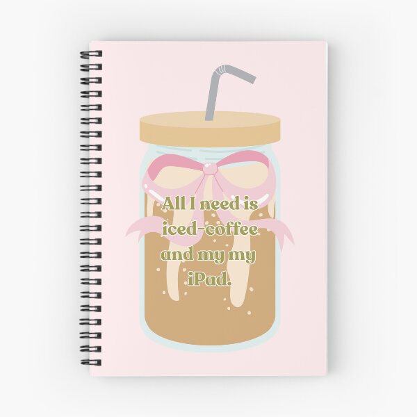 Artikelvorschau, Alles, was ich brauche, ist Eiskaffee und mein iPad ♡♡♡ entworfen und verkauft von ArieCherie♡.