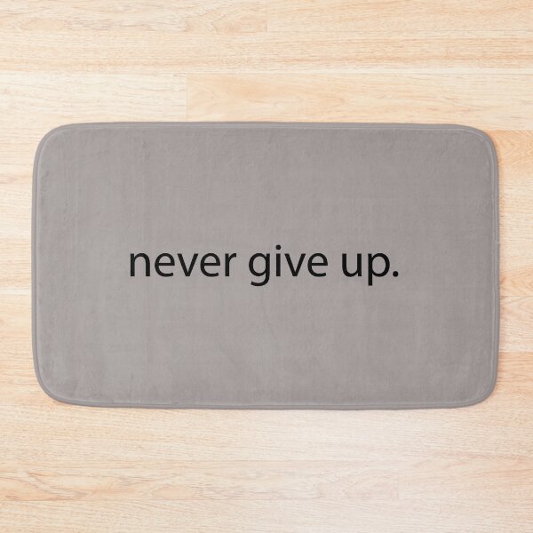Item preview, Never Give Up - Inspirational Motivational Quotes to Stay Inspired and Positive - A Great Reminder to Always Stay Positive designed and sold by merkraht.