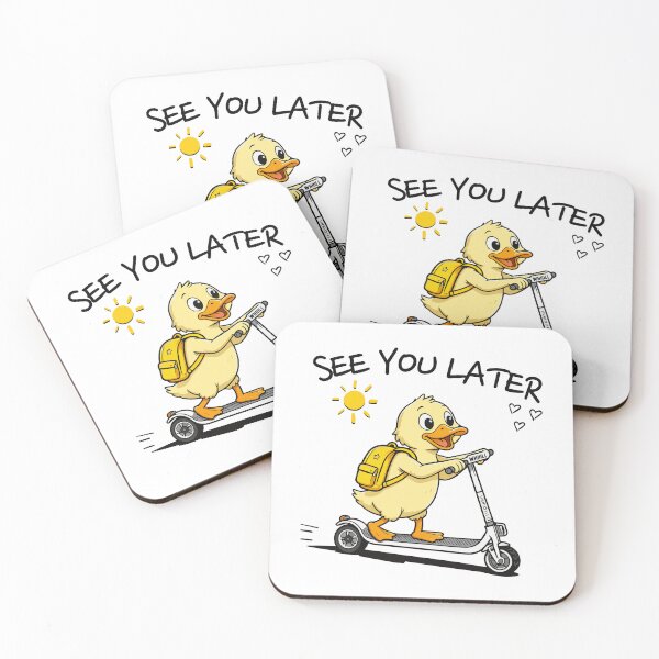 Item preview, Last Day of School  Duck “See You Later” Funny Kids Cartoon Design designed and sold by ArtByKatti.
