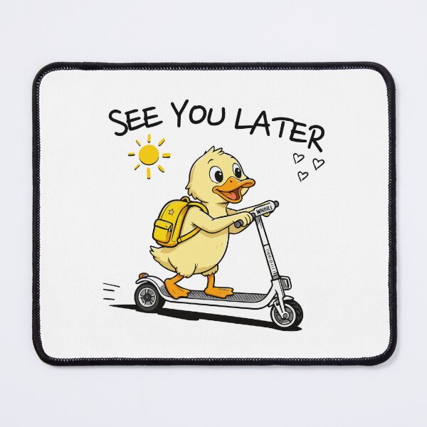 Item preview, Last Day of School  Duck “See You Later” Funny Kids Cartoon Design designed and sold by ArtByKatti.