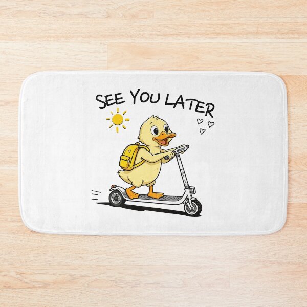 Item preview, Last Day of School  Duck “See You Later” Funny Kids Cartoon Design designed and sold by ArtByKatti.