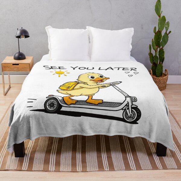 Item preview, Last Day of School Duck “See You Later” Funny Kids Cartoon Design designed and sold by ArtByKatti.