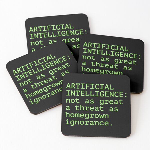 Item preview, ARTIFICIAL INTELLIGENCE designed and sold by Wander X Design.
