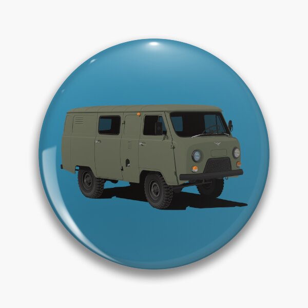 Item preview, UAZ-452 - УАЗ-452 - army green designed and sold by knappidesign.