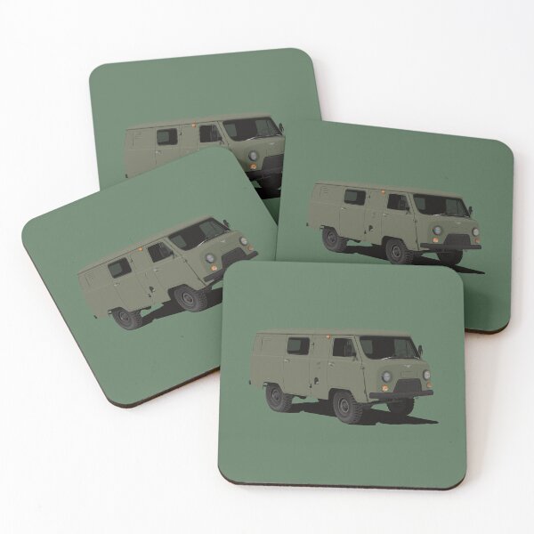 Item preview, UAZ-452 - УАЗ-452 - army green designed and sold by knappidesign.