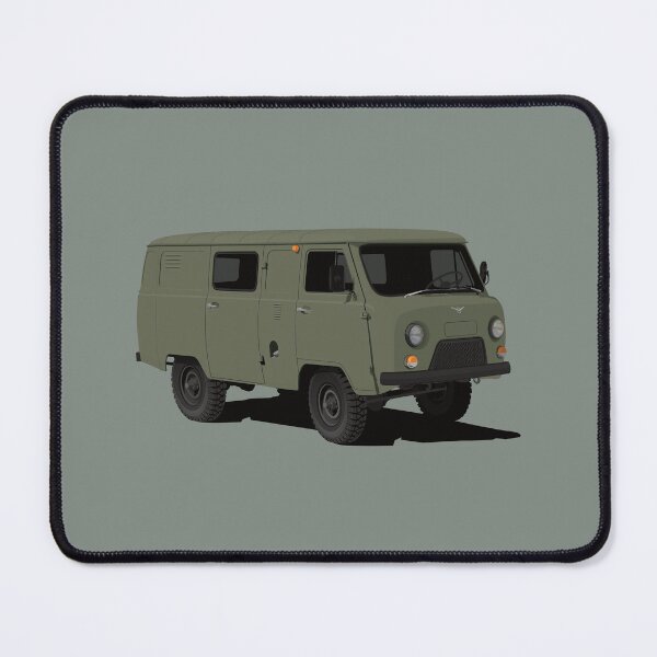 Item preview, UAZ-452 - УАЗ-452 - army green designed and sold by knappidesign.