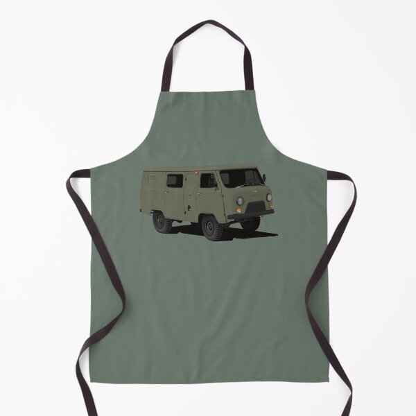 Item preview, UAZ-452 - УАЗ-452 - army green designed and sold by knappidesign.