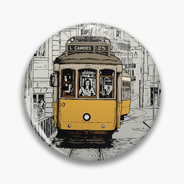 Item preview, Lisbon Tram designed and sold by travelwitheric.