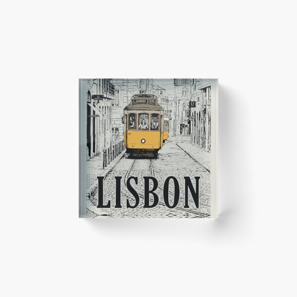 Item preview, Lisbon Tram designed and sold by travelwitheric.