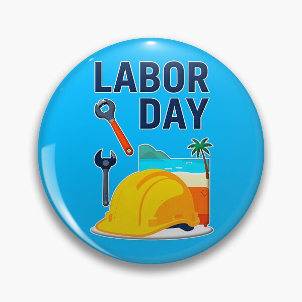 Item preview, Labor Day Construction Worker Helmet Design designed and sold by Topoartispp.