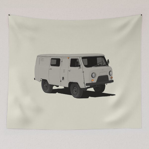 Item preview, UAZ-452 - УАЗ-452 -UAZ Bukhanka beige designed and sold by knappidesign.