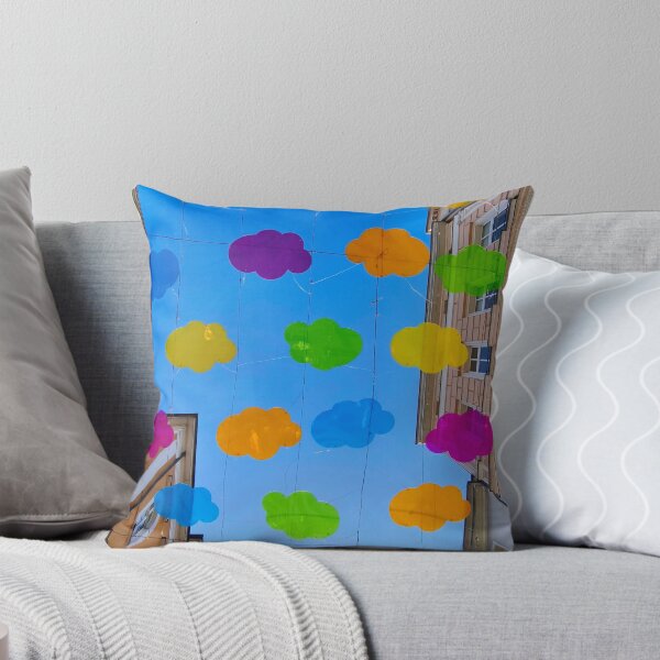 Item preview, Colorful Acrylic Clouds Under Blue Sky designed and sold by Kainicram.