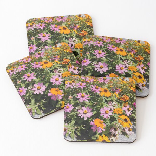 Item preview, Colorful Zinnia Angustifolia Flowers designed and sold by inspiration3.