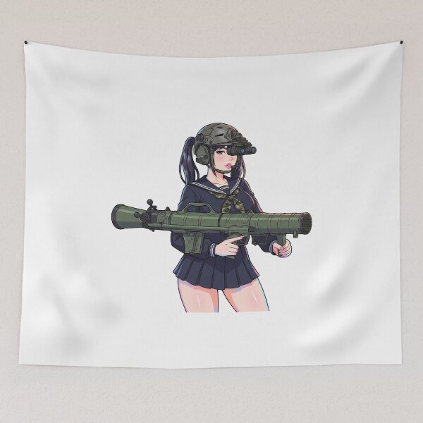 Item preview, Rocket Launcher Girl designed and sold by RAWLIFEGRAPHIC.