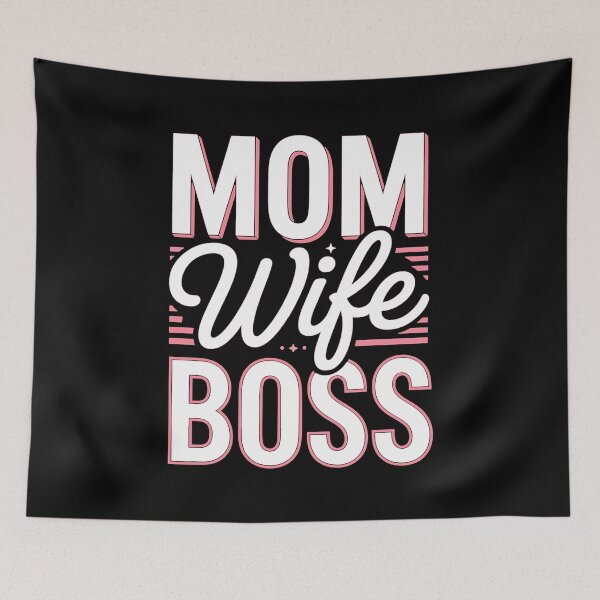 Item preview, Mom Wife Boss Funny Mom Gift For Mothers Day designed and sold by Say It With Ink.