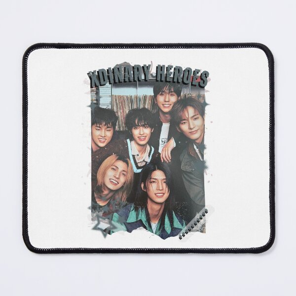 Item preview, Xdinary Heroes Kpop Boy Band Monochrome Korean Collage Art Design designed and sold by HELL0WBELLO.