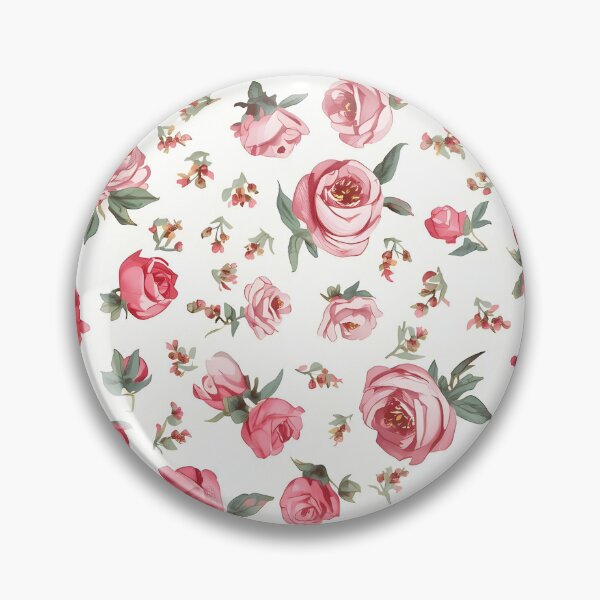 Item preview, Romantic pink rose pattern designed and sold by uunaa.