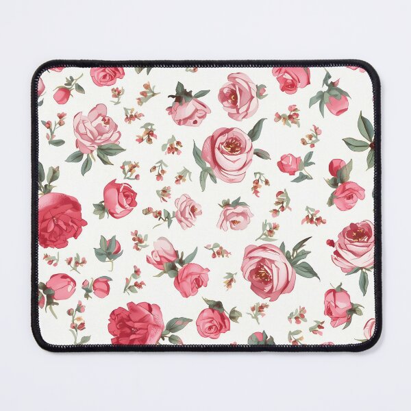 Item preview, Romantic pink rose pattern designed and sold by uunaa.