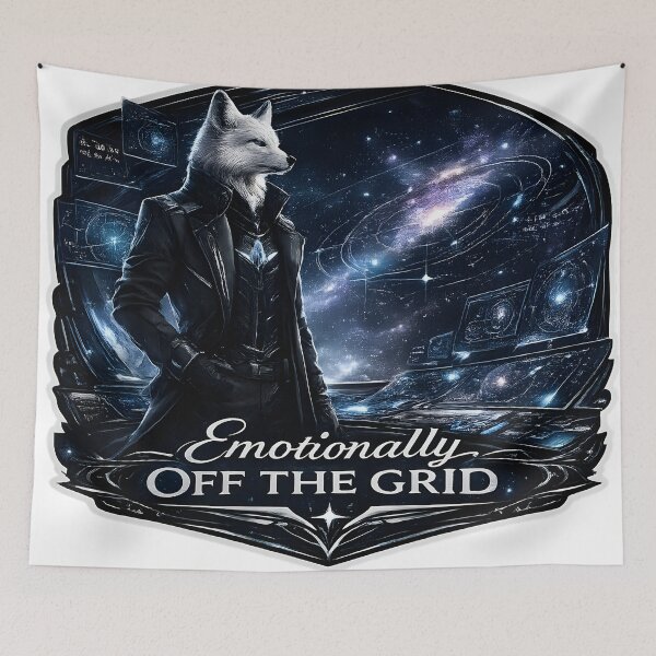 Item preview, Emotionally Off The Grid Luxury Cosmic Explorer Aesthetic designed and sold by StickyGuys.