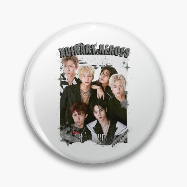 Item preview, Xdinary Heroes Kpop Boy Band Monochrome Korean Collage Art Design designed and sold by HELL0WBELLO.