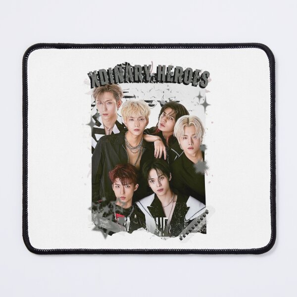 Item preview, Xdinary Heroes Kpop Boy Band Monochrome Korean Collage Art Design designed and sold by HELL0WBELLO.