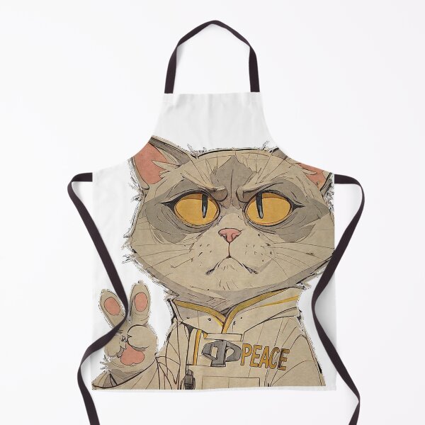 Artikelvorschau, grumpy peace cat entworfen und verkauft von v03aiprints.