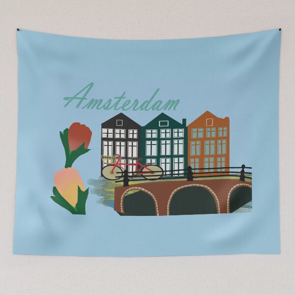 Item preview, Amsterdam Netherlands designed and sold by dariosArt.