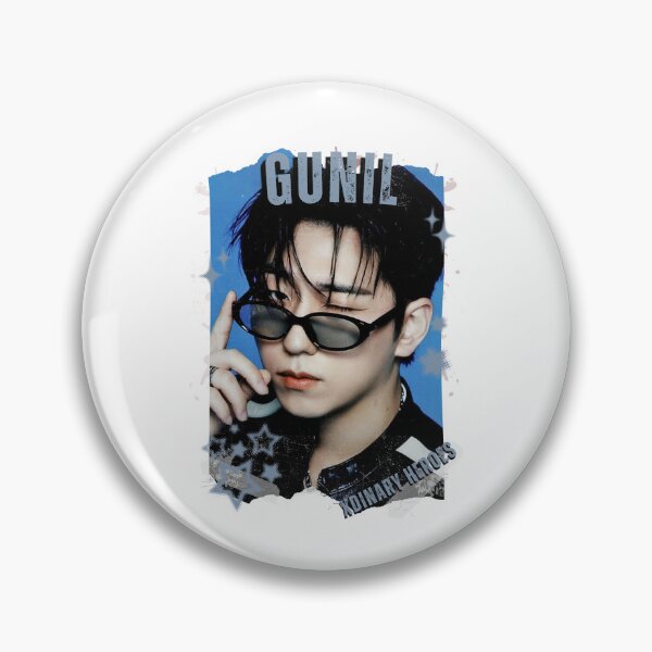 Item preview, Xdinary Heroes Gunil Kpop Boy Band Monochrome Korean Collage Art Design designed and sold by HELL0WBELLO.