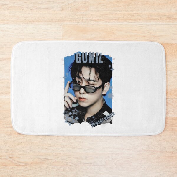 Item preview, Xdinary Heroes Gunil Kpop Boy Band Monochrome Korean Collage Art Design designed and sold by HELL0WBELLO.