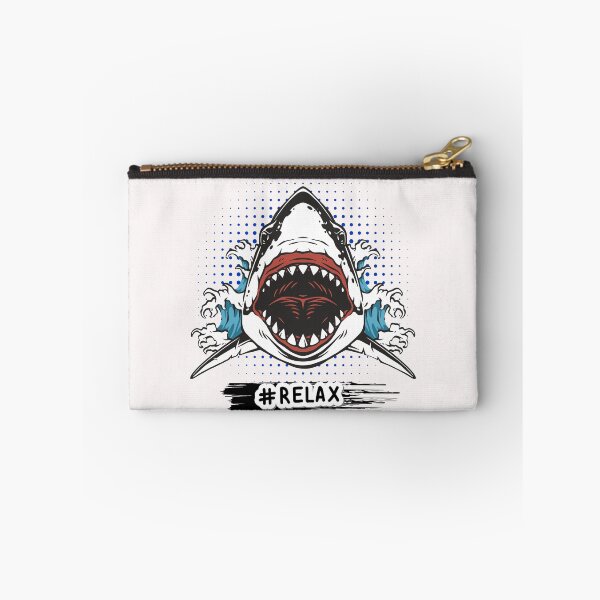 Item preview, Relax Shark Funny Design - Great White Shark Attack Irony Ocean Humor Graphic. designed and sold by LunaPrintCo.