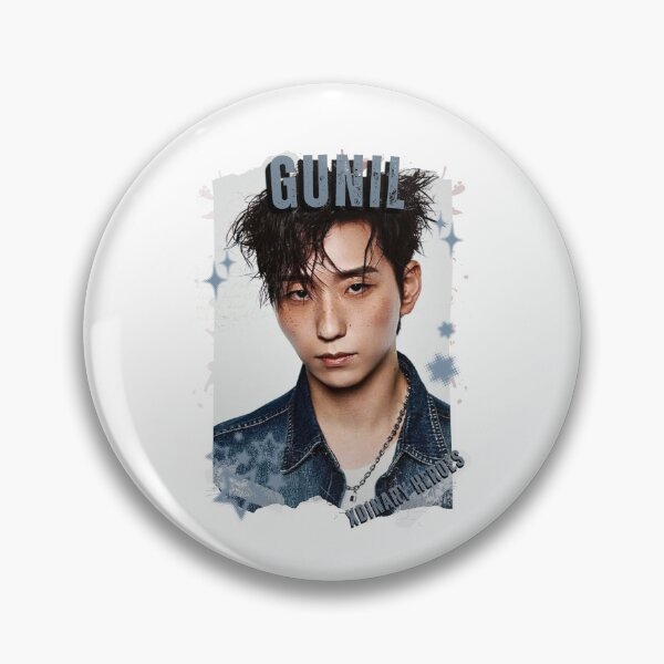 Item preview, Xdinary Heroes Gunil Kpop Boy Band Monochrome Korean Collage Art Design designed and sold by HELL0WBELLO.