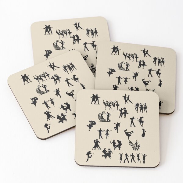 Item preview, ​Global Dance Styles Silhouette Art designed and sold by HBBS DESIGNS.