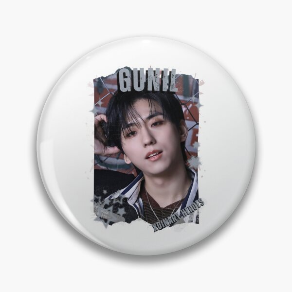 Item preview, Xdinary Heroes Gunil Kpop Boy Band Monochrome Korean Collage Art Design designed and sold by HELL0WBELLO.