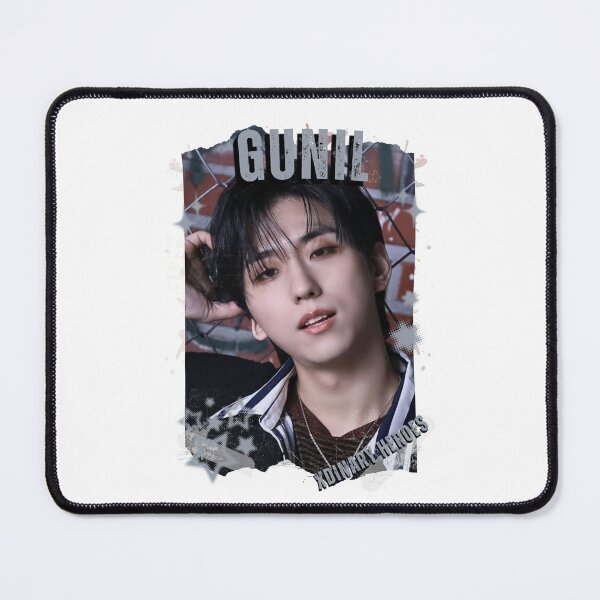 Item preview, Xdinary Heroes Gunil Kpop Boy Band Monochrome Korean Collage Art Design designed and sold by HELL0WBELLO.
