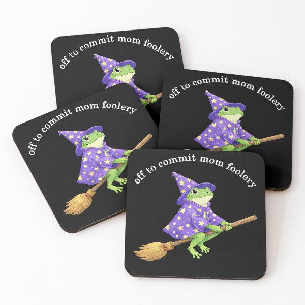 Item preview, Off To Commit Mom Foolery funny frog whitch meme designed and sold by Kladhadredo.