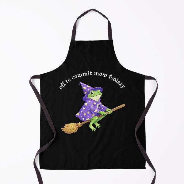 Item preview, Off To Commit Mom Foolery funny frog whitch meme designed and sold by Kladhadredo.