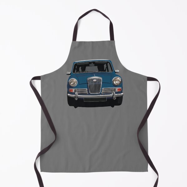 Item preview, Wolseley Hornet - illustration - mineral blue designed and sold by knappidesign.