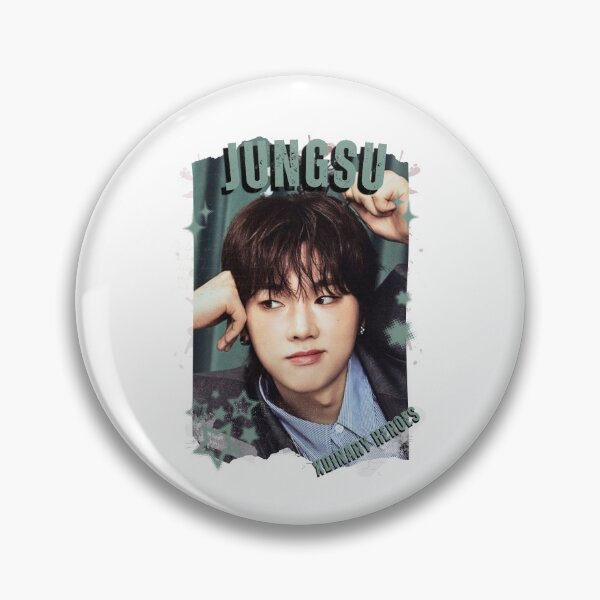 Item preview, Xdinary Heroes Jungsu Kpop Boy Band Monochrome Korean Collage Art Design designed and sold by HELL0WBELLO.