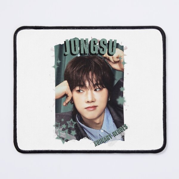 Item preview, Xdinary Heroes Jungsu Kpop Boy Band Monochrome Korean Collage Art Design designed and sold by HELL0WBELLO.