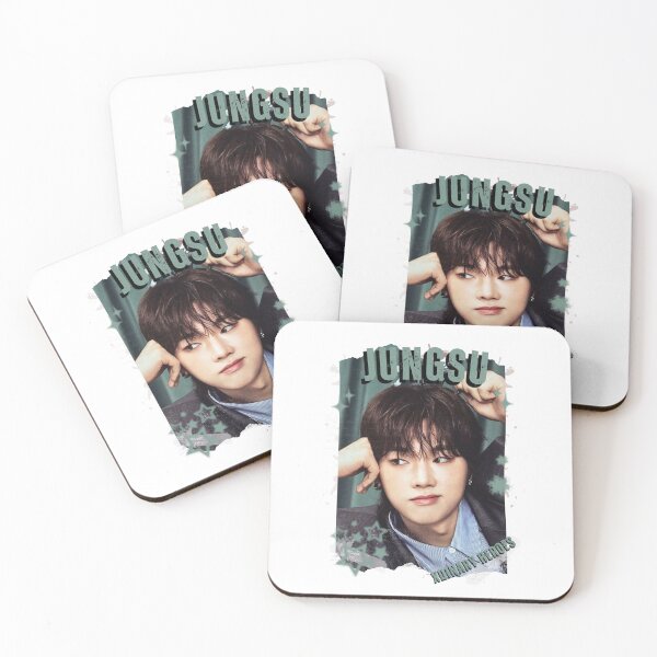 Item preview, Xdinary Heroes Jungsu Kpop Boy Band Monochrome Korean Collage Art Design designed and sold by HELL0WBELLO.
